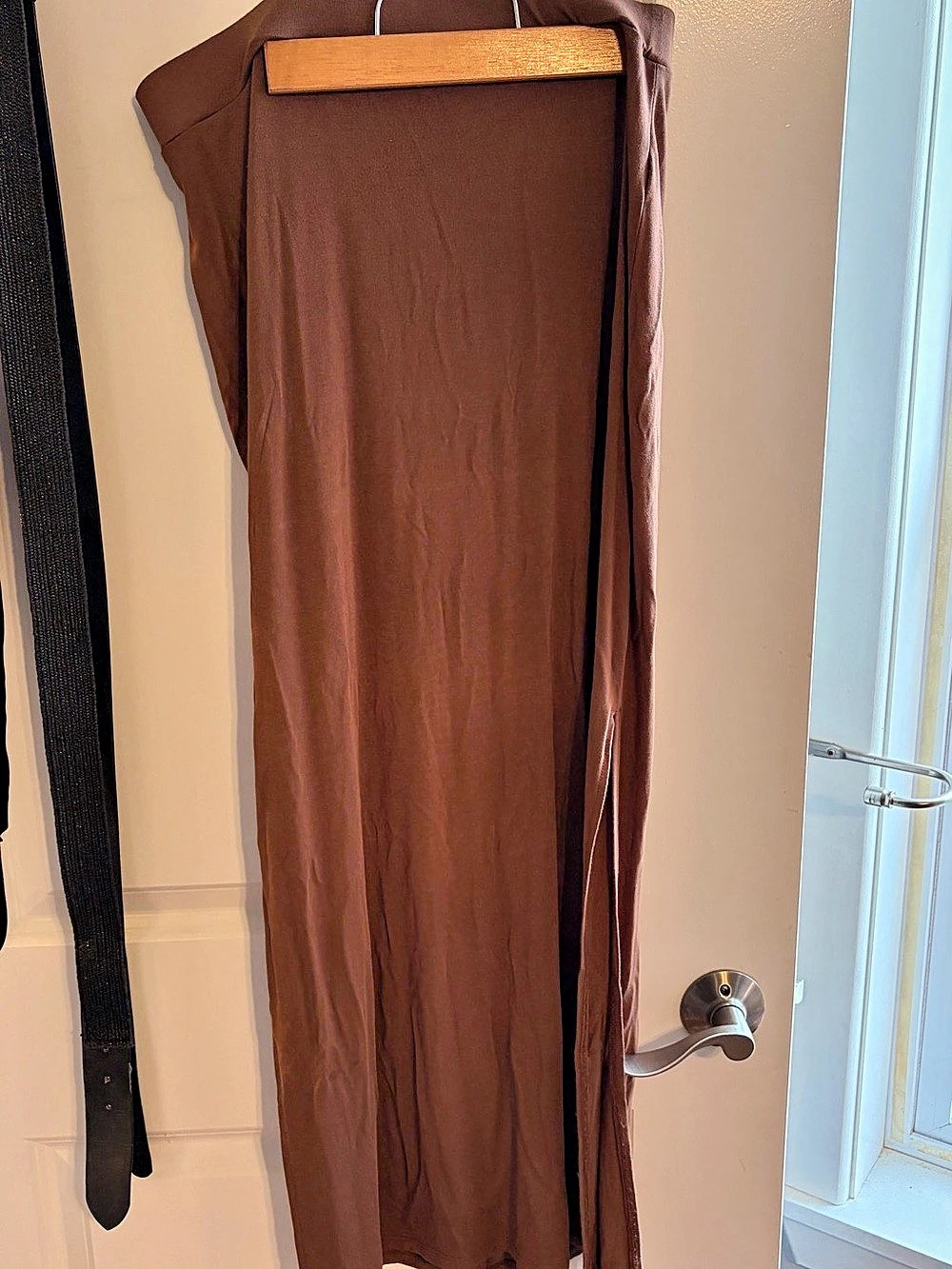 Reitmans Maxi Skirt in Caramel Small